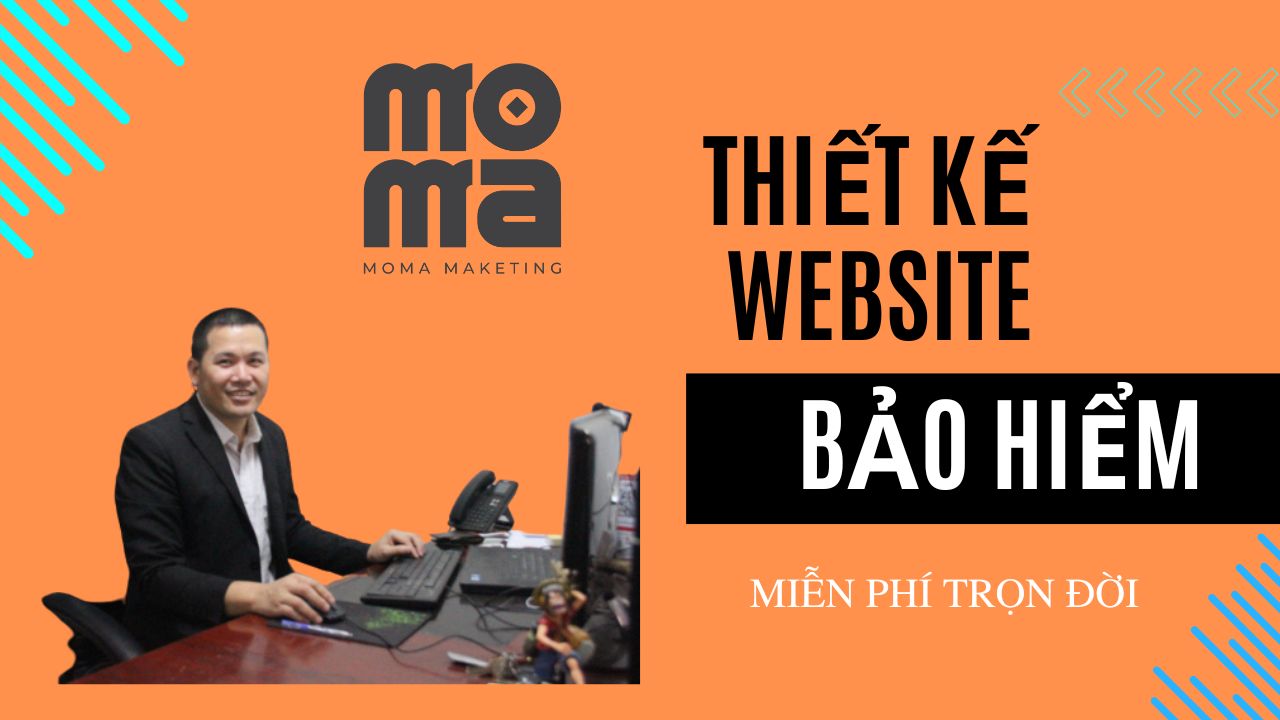 Thiết kế website kinh doanh bảo hiểm miễn phí - moma.vn