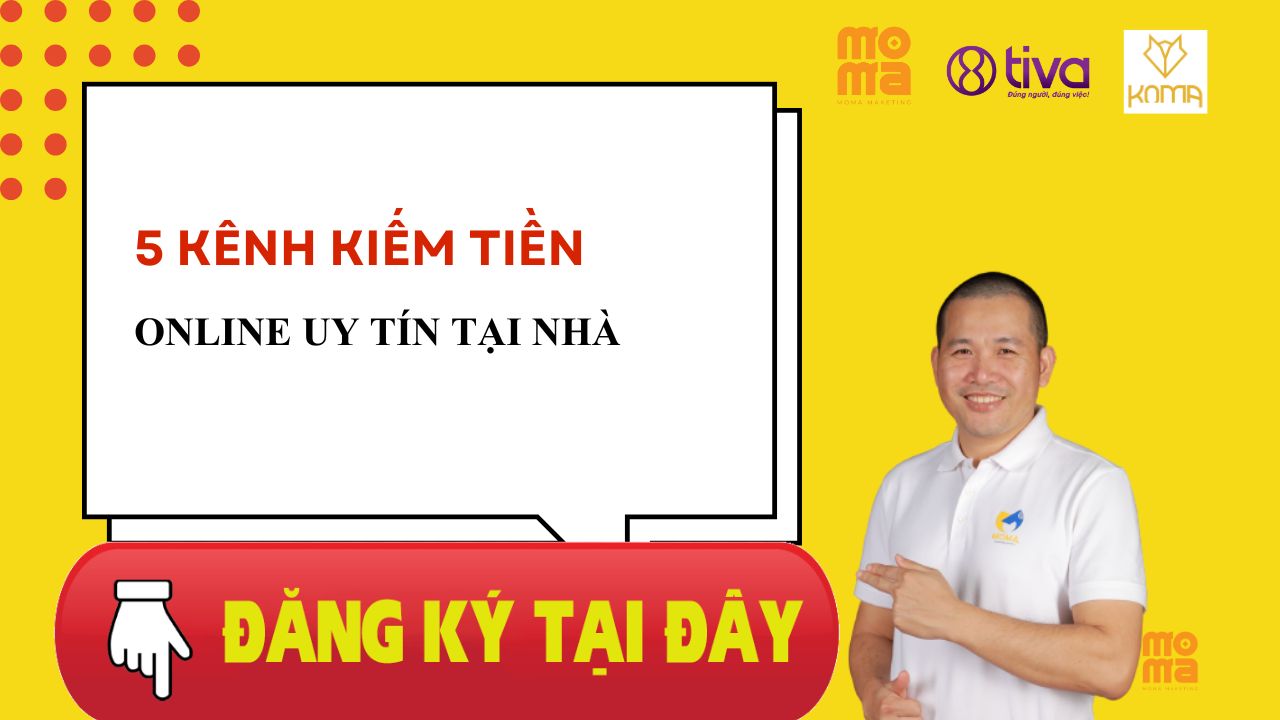 5 kênh kiếm tiền online uy tín dành cho người bắt dầu ai cũng có thể làm được 