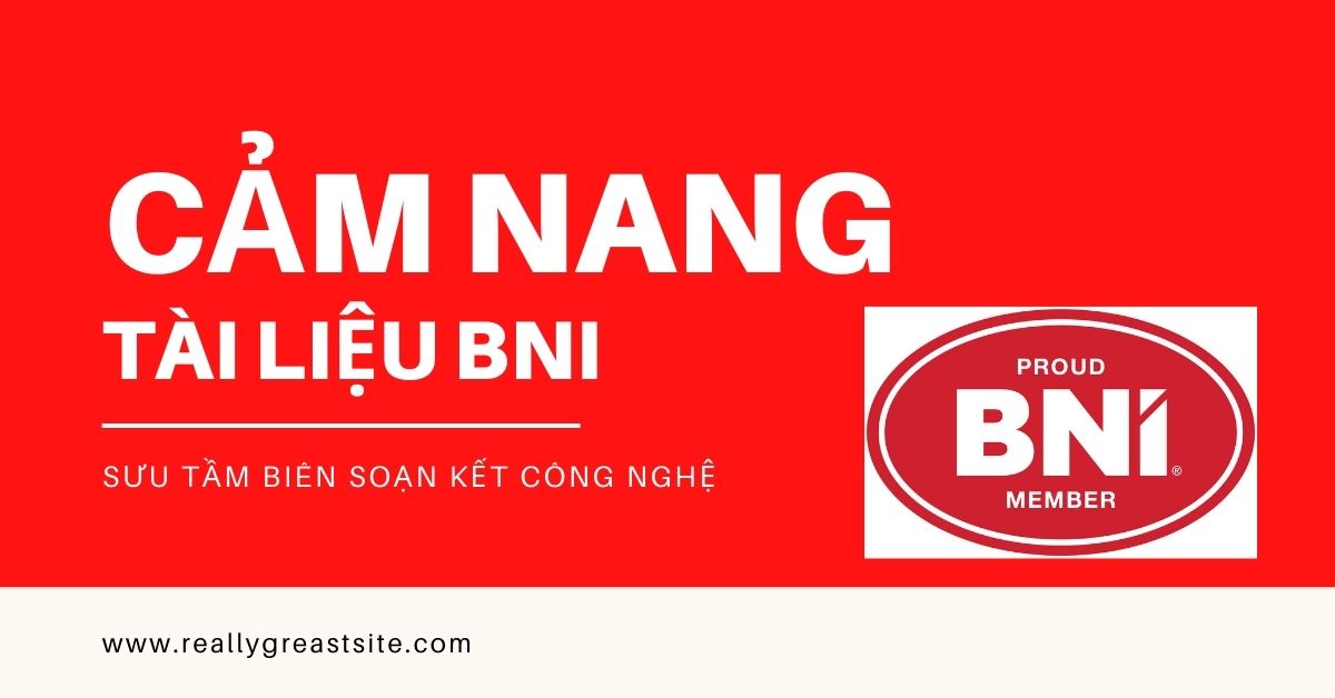 Cảm nang tài liệu BNI