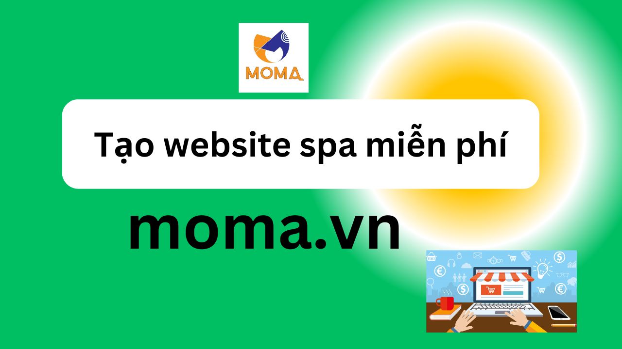 Tạo website spa miễn phí - moma.vn