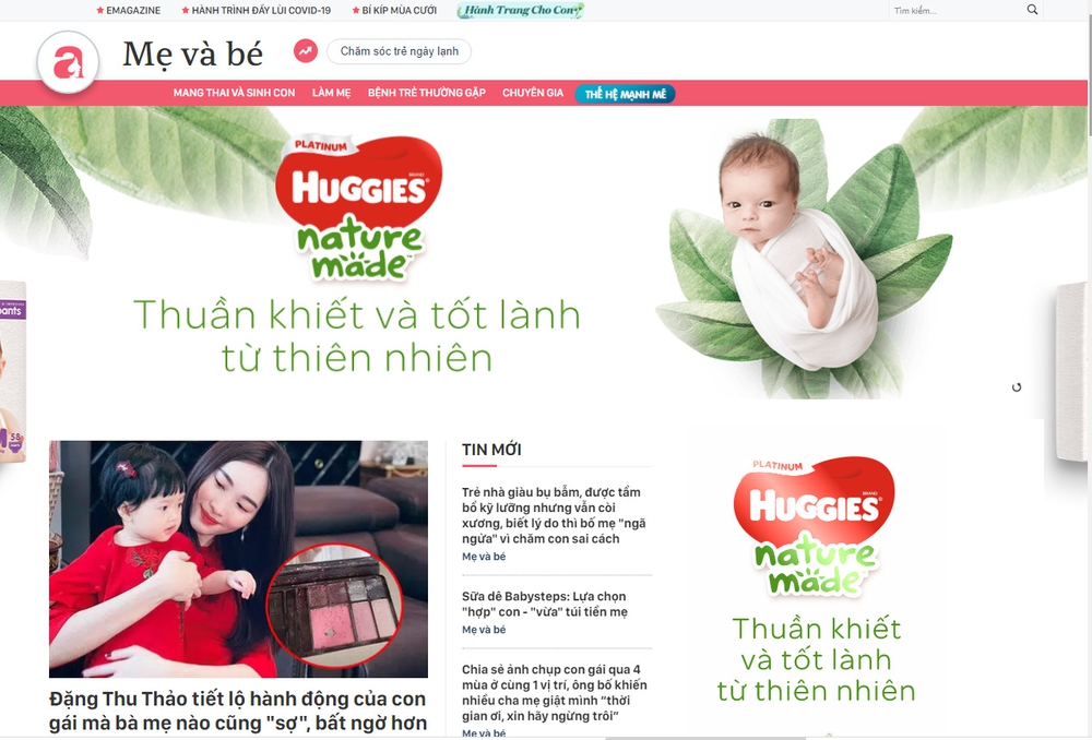 Top 14 website dành cho mẹ và bé uy tín, chất lượng nhất hiện nay
